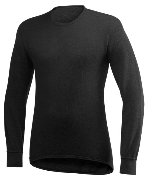 Woolpower Crewneck 200 schwarz S