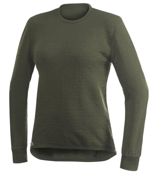 Woolpower Crewneck 200 pine green XL