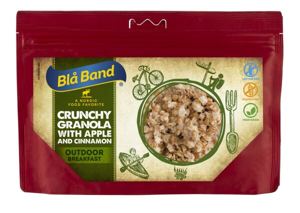 Bla Band Chrunchy Granola with Apple and Cinnamon Outdoor Breakfast